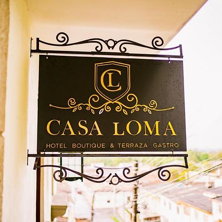 Casa Loma Hotel Boutique & Terraza Gastro Попаян Екстериор снимка